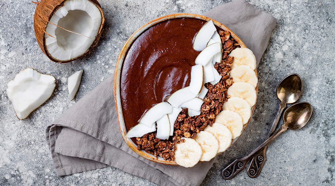 Bowl choco, coco, noisettes