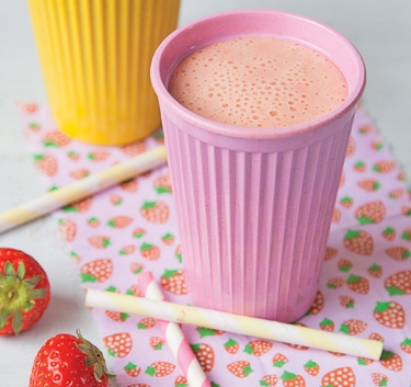 Baby milkshake fraise Magimix.