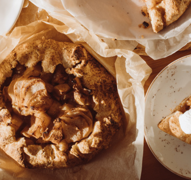 Tarte aux pommes Magimix.