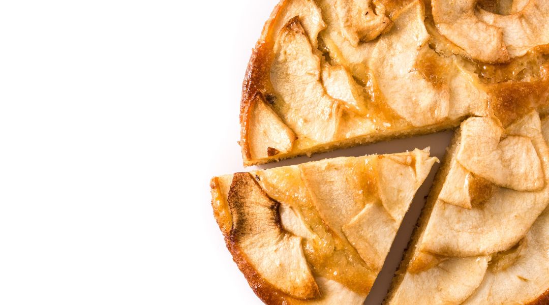 Cake aux pommes et mascarpone