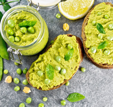 Dips de petits pois Magimix.