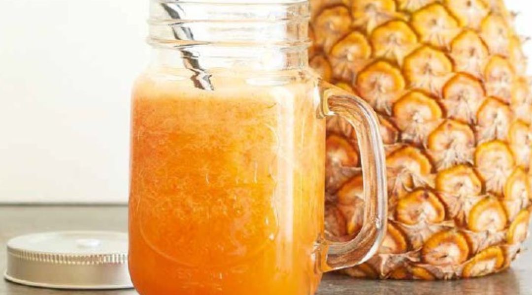 Jus ananas goji