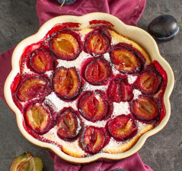 Clafoutis aux quetsches Magimix.
