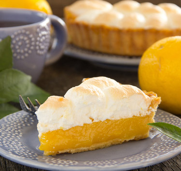 Tarte au citron meringuée