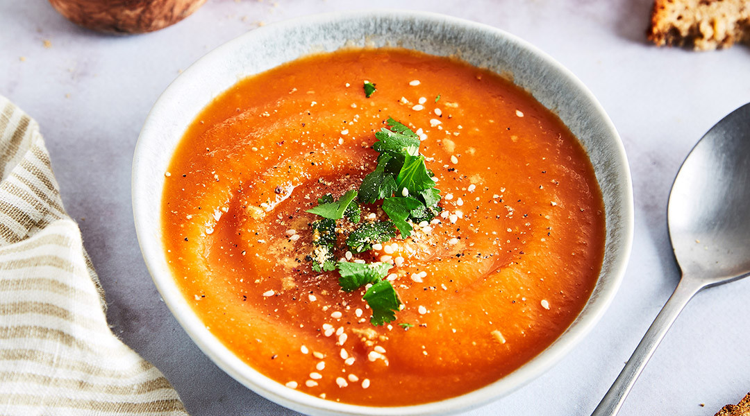 Carrot & ginger soup