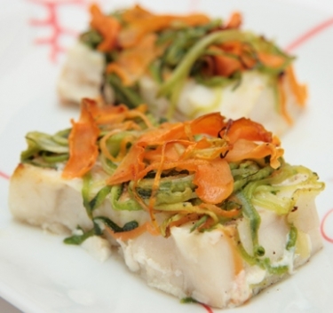 Haddock aux concombres Magimix.