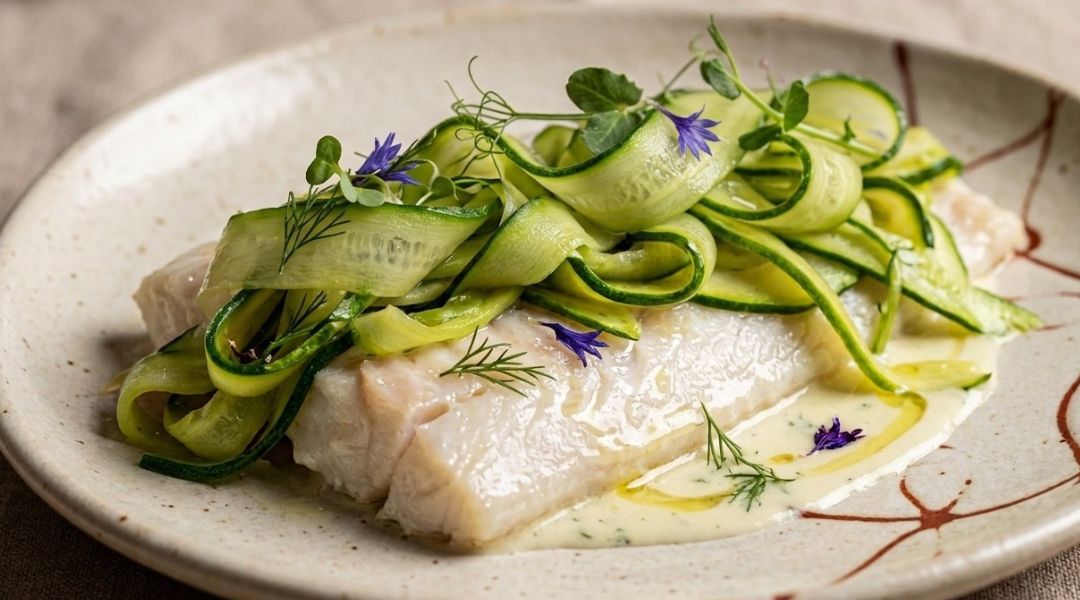 Haddock aux concombres