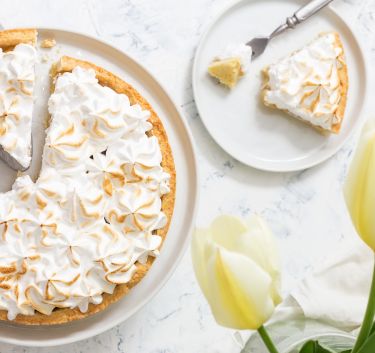 Tarte au citron meringuée Magimix.