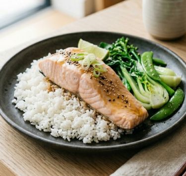Japanese Sticky Salmon Magimix.
