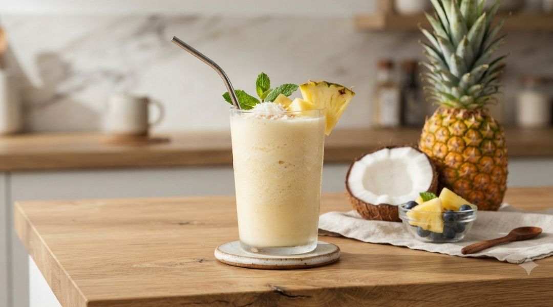 Granita à l'ananas
