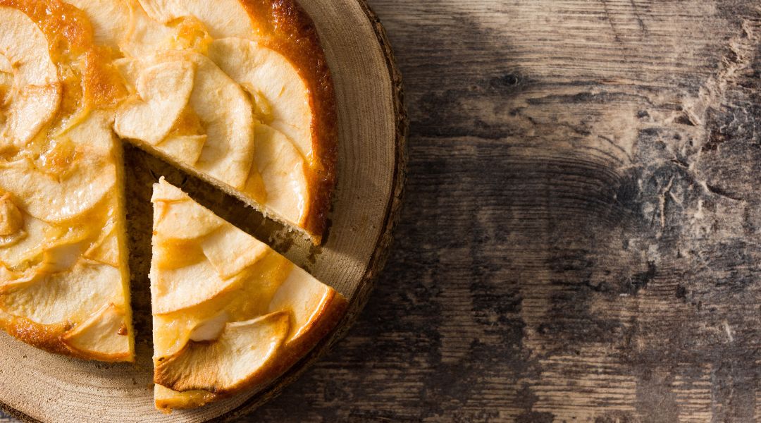 Cake invisible aux pommes