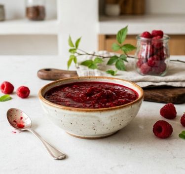 Coulis de framboises Magimix.