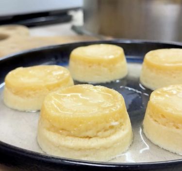 Flan coco à la vapeur Magimix.