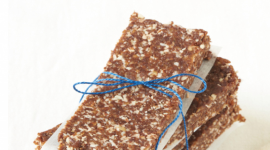 Barres énergisantes au chocolat