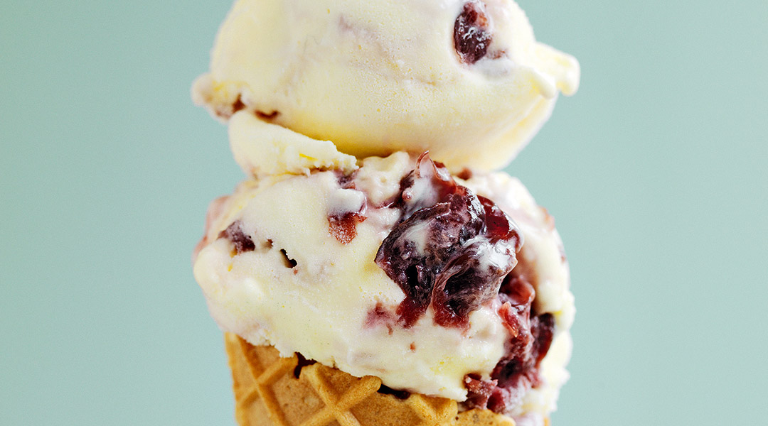 Glace amarena