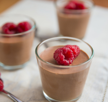 Crèmes dessert au chocolat Magimix.