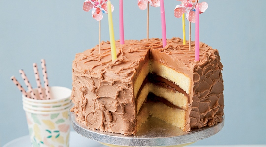 Nutella® birthday cake