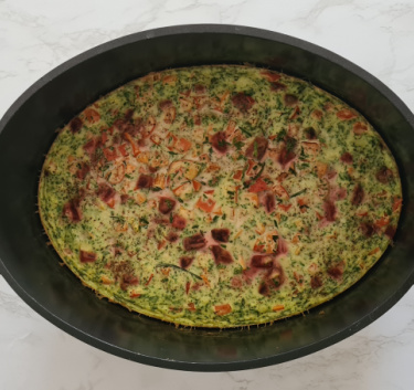 Clafoutis aux légumes du potager Magimix.