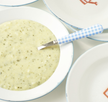 Soupe de courgettes au Kiri® Magimix.
