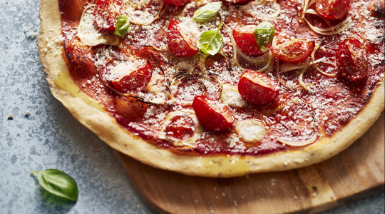 Pizza au pecorino
