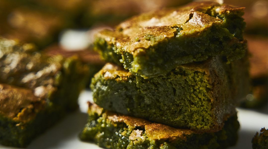 Brownie au matcha