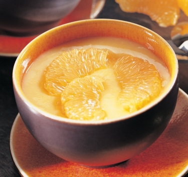 Petits flans au pamplemousse Magimix.