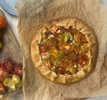Tarte rustique à la tomate Magimix.