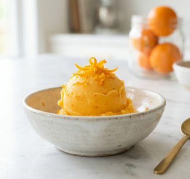 Sorbet à l'orange Magimix.