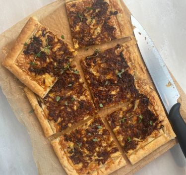 Onion Tart Magimix.