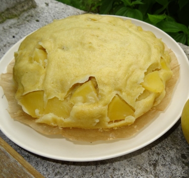 Gâteau aux pommes cuit à la vapeur Magimix.