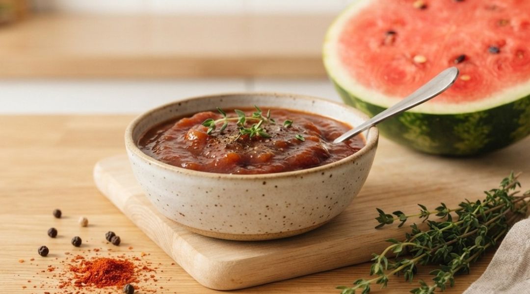 Sauce barbecue à la pastèque