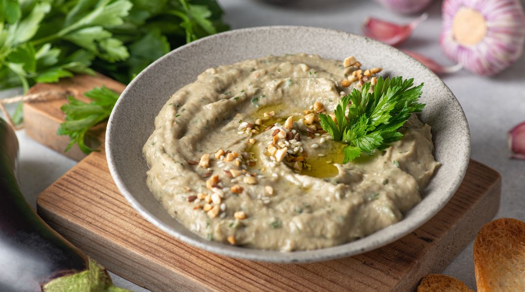 Caviar d'aubergine à ma façon