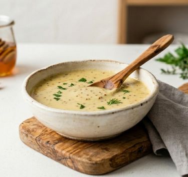 Honey mustard sauce Magimix.