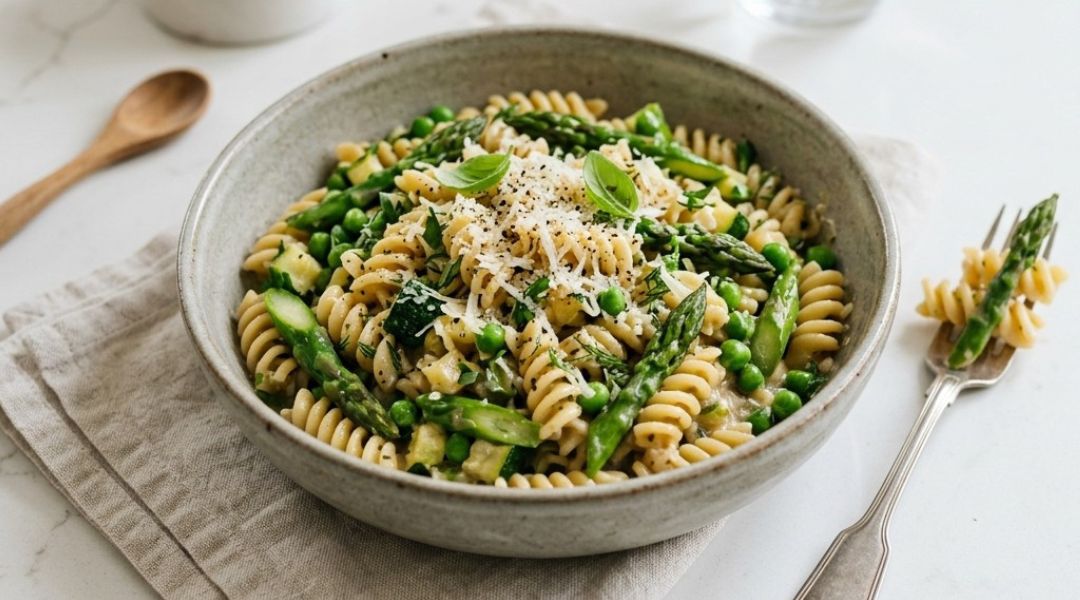 One pot pasta printanier