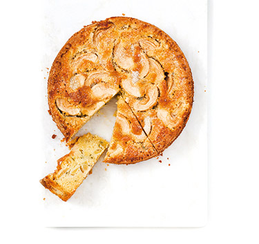 Gâteau aux pommes & au thym Magimix.