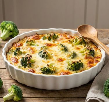 Gratin de brocolis Magimix.