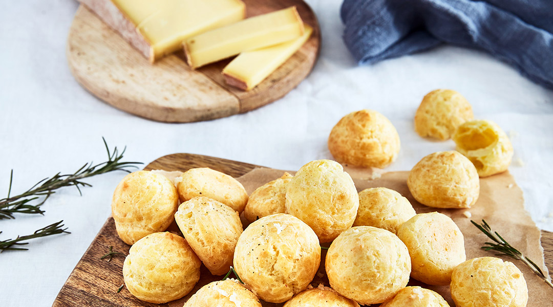 Gougères au beaufort