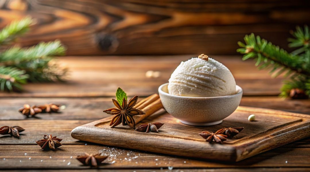 Glace pain d'épices