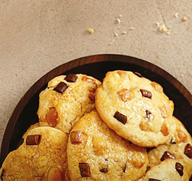Cookies pépites 3 chocolats Magimix.