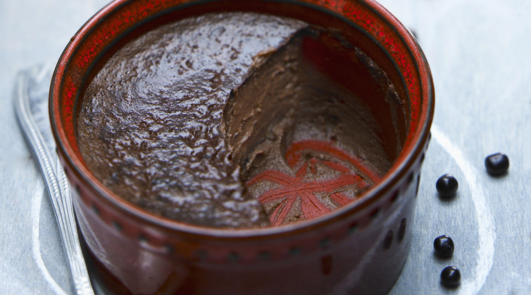 Flan au chocolat