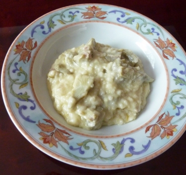 Risotto aux artichauts poivrade Magimix.