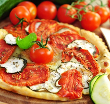 Pizza aux légumes Magimix.