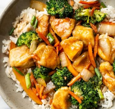 Chicken stir fry Magimix.