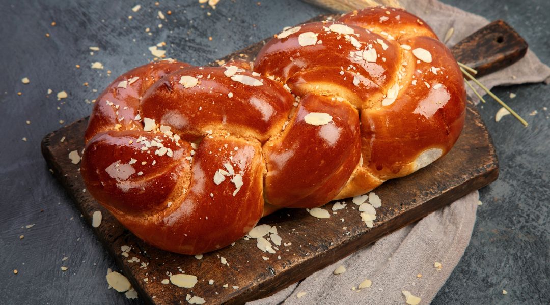 Brioche au chocolat blanc