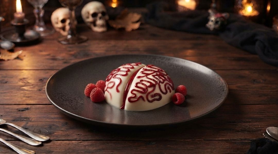 Panna cotta spécial Halloween