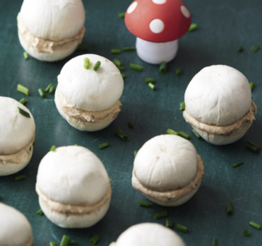 Macarons de champignons de Paris Magimix.