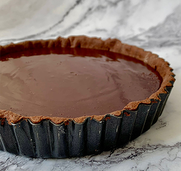 Tarte tout chocolat Magimix.