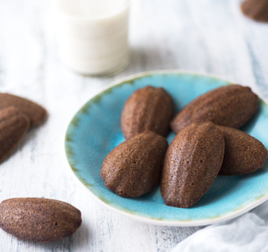 Madeleines tout chocolat Magimix.