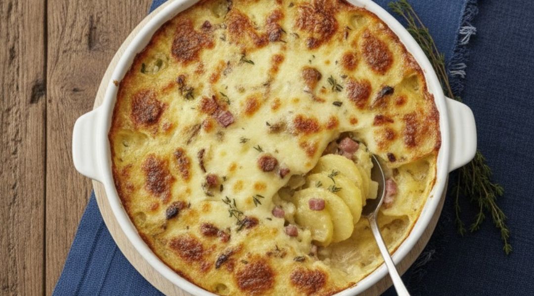 Tartiflette à la cancoillotte