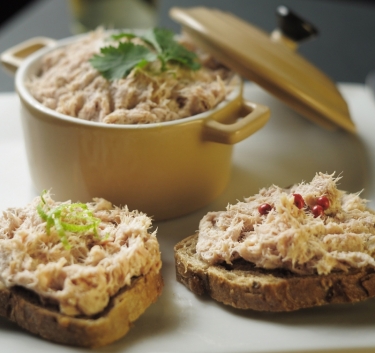 Rillettes de thon Magimix.